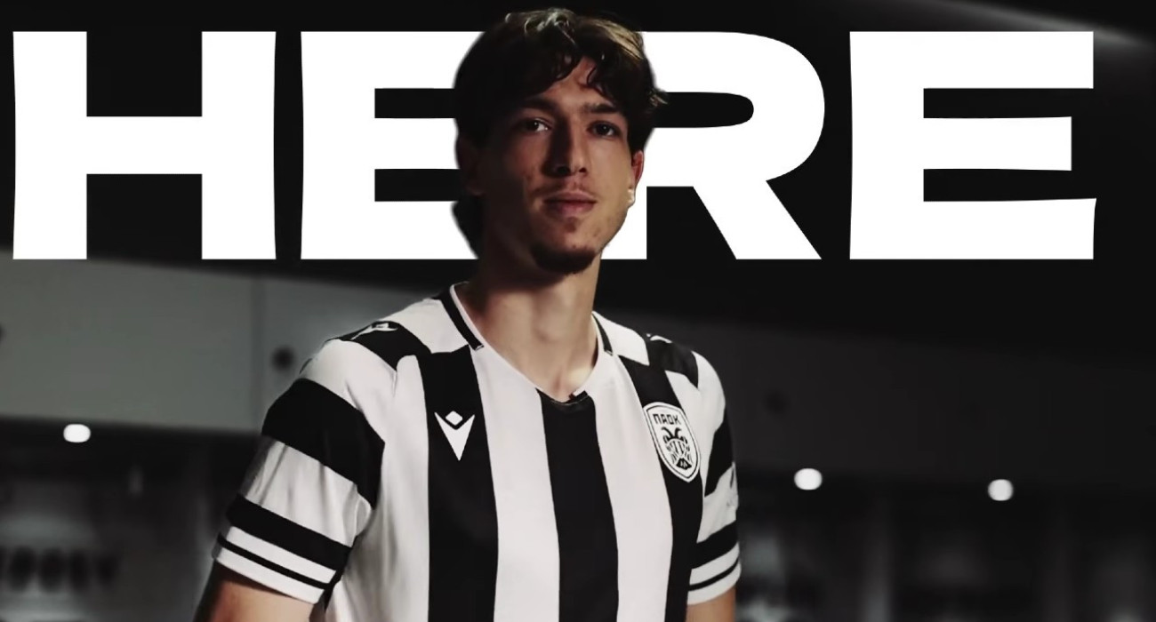 Ο Γιάννης Σαρρής του ΠΑΟΚ