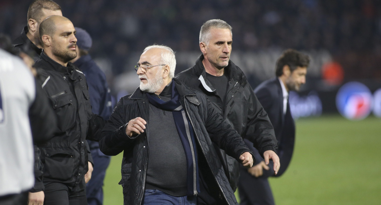 Ο Ιβάν Σαββίδης στο ΠΑΟΚ - ΑΕΚ το 2018 / Πηγή: Eurokinissi