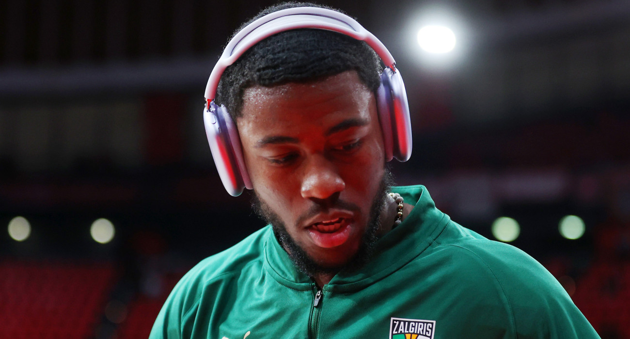 Ο Ράιτ της Ζάλγκιρις Κάουνας στο ΣΕΦ / Πηγή: ΙΝΤΙΜΕ