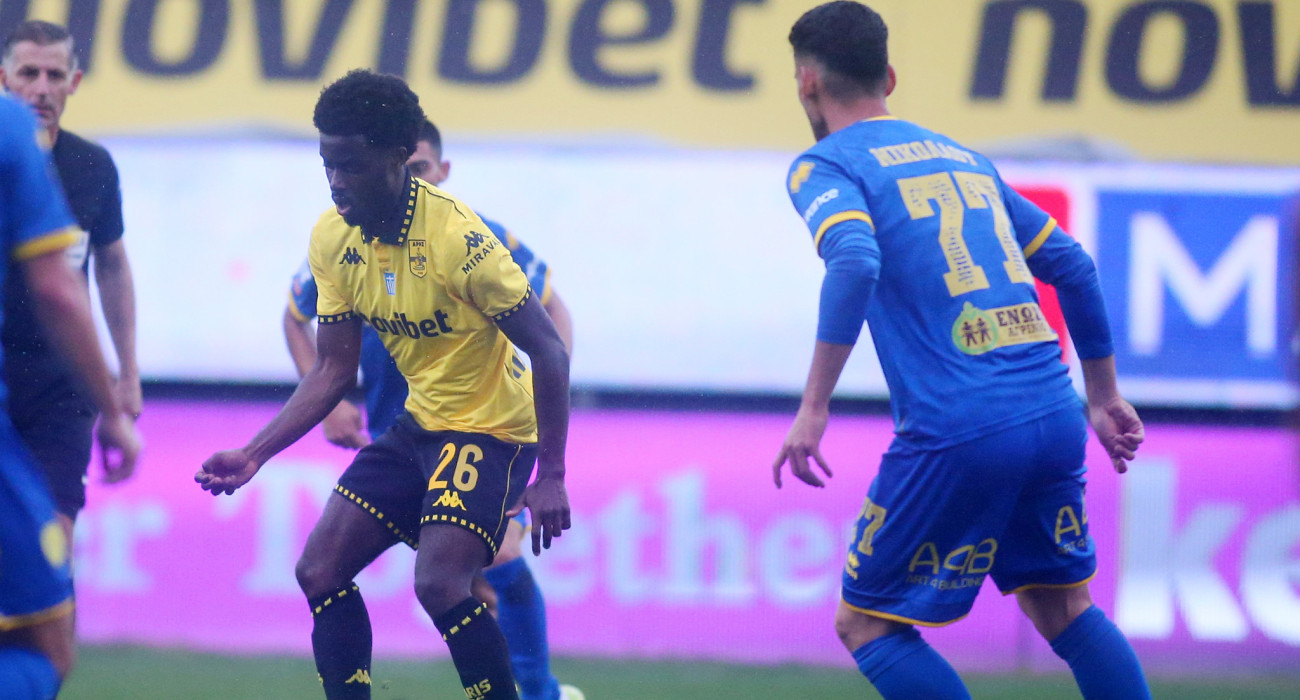 Ο Γκάμπριελ Μισεχόι στον αγώνα με τον Παναιτωλικό /Πηγή: Intime