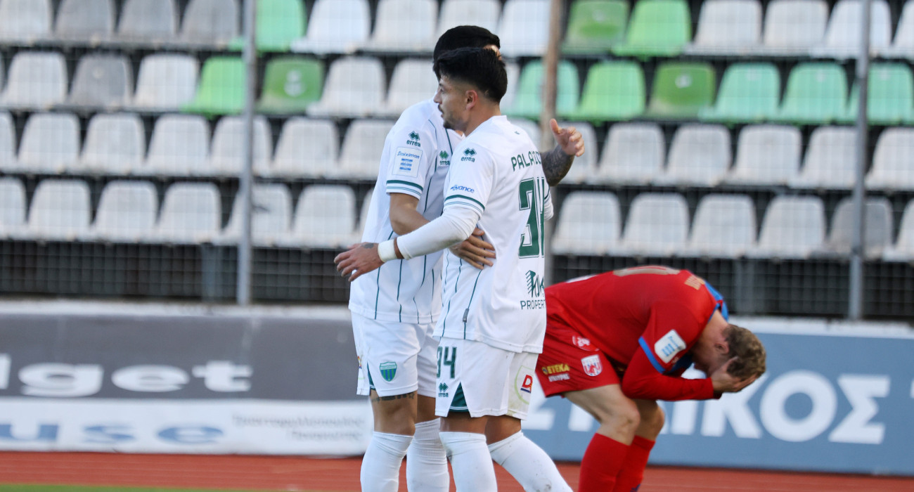 Οι παίκτες του Λεβαδειακού πανηγυρίζουν / Πηγή: InTime