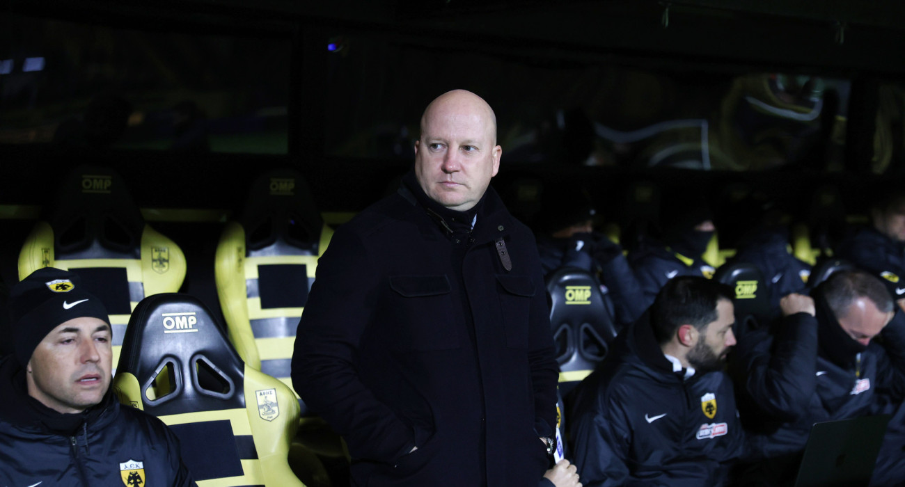 Ο Μάρκο Νίκολιτς στο Άρης-ΑΕΚ / Πηγή: Intime