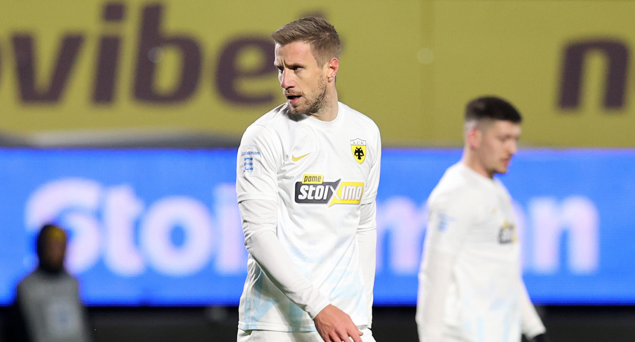 Ο Μπαρνάμπας Βάργκα σε αγώνα της ΑΕΚ / Πηγή: Intime