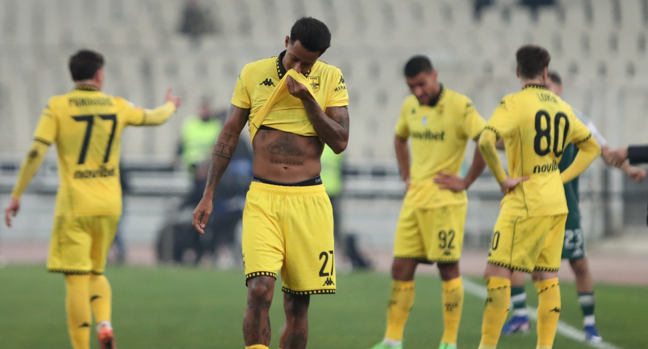 Οι παίκτες του Άρη μετά τον αποκλεισμό / Πηγή: Intime