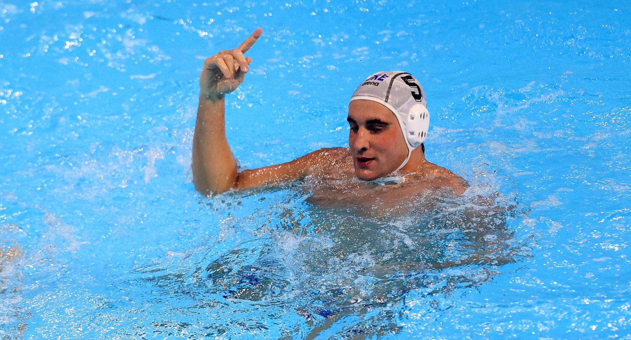 Ο Στέλιος Αργυρόπουλος-Κανακάκης σε πανηγυρισμό του / Πηγή: Intime