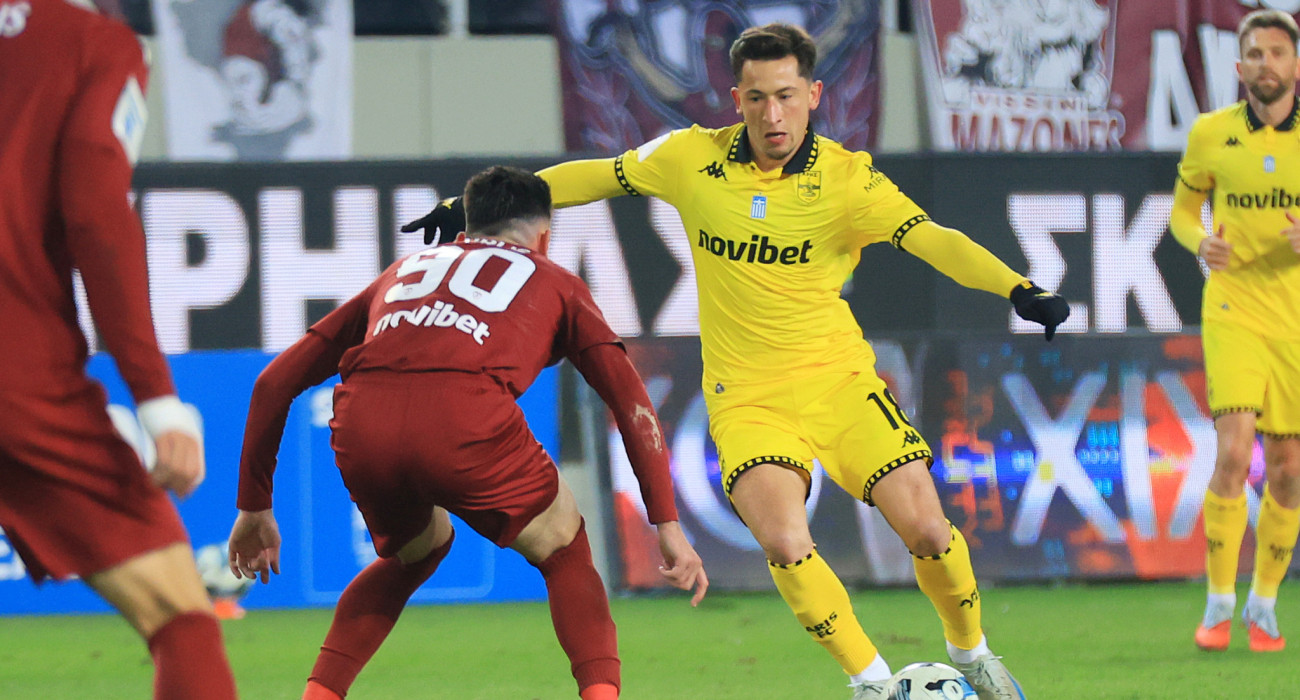 Ο Μορουτσάν σε φάση απο τον αγώνα με την ΑΕΛ/Πηγή: Intime