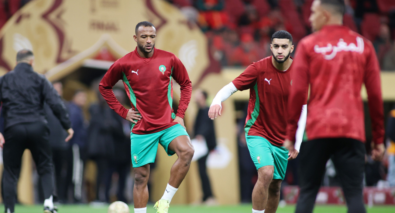 Ο Αγιούμπ Ελ Κααμπί με την εθνικη Μαρόκου / Πηγή: InTime