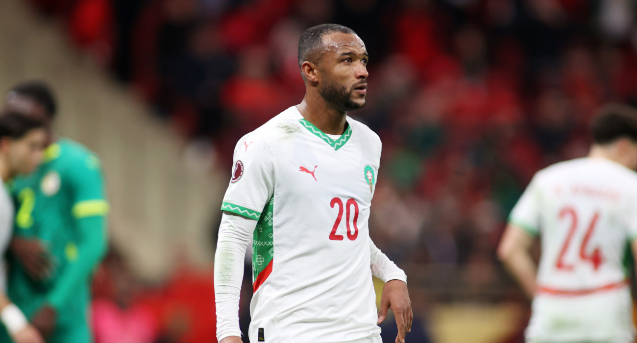 Ο Αγιούμπ Ελ Κααμπί με την εθνικη Μαρόκου / Πηγή: InTime