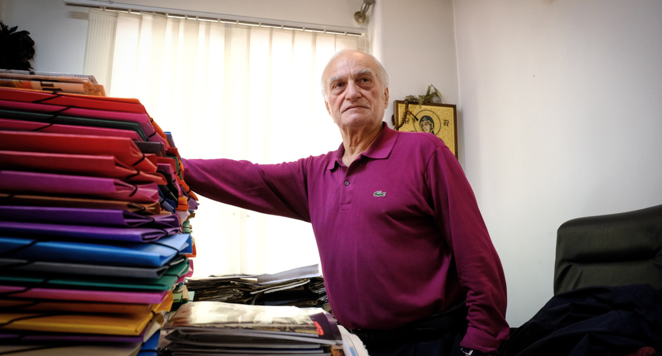 Ο Μανώλης Μαυρομμάτης / Πηγή: Eurokinissi