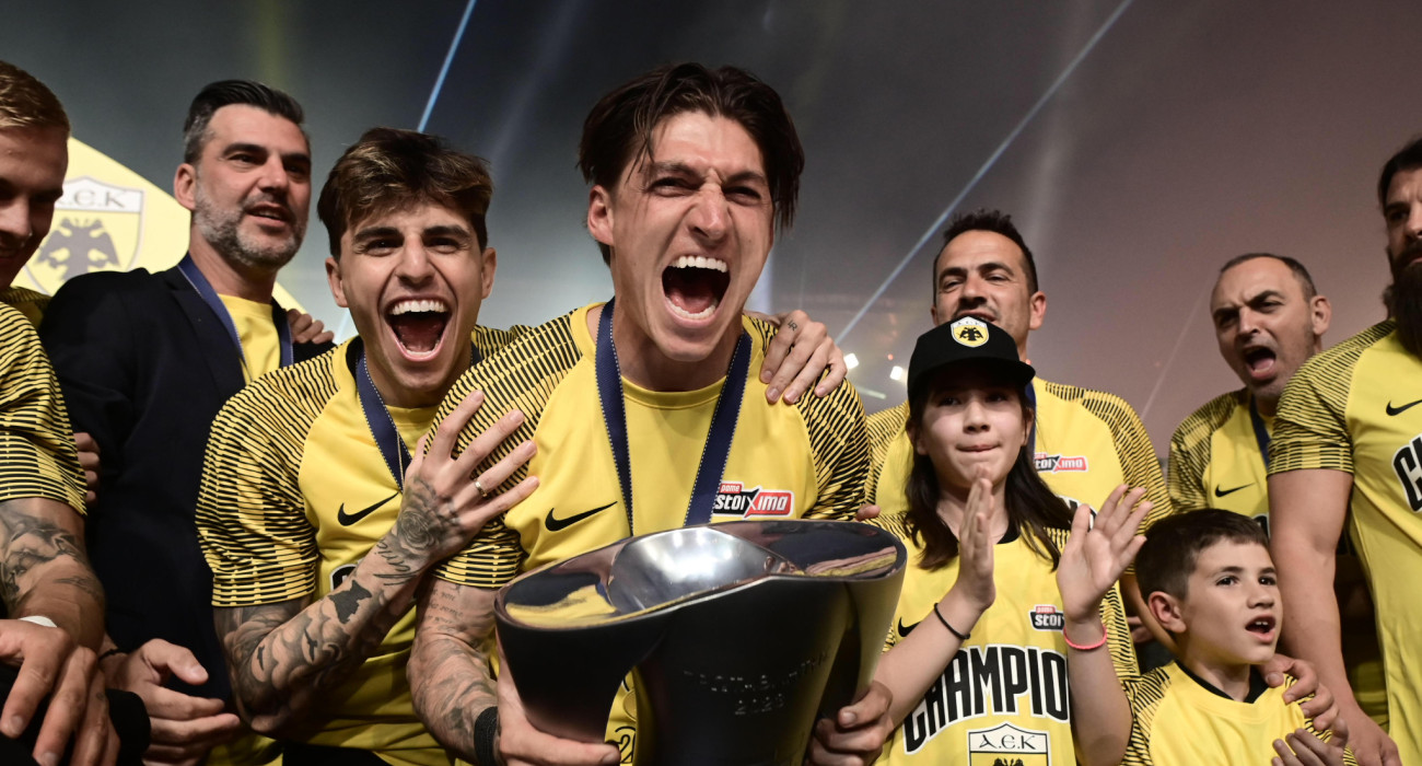 Ο Στίβεν Τσούμπερ με την ΑΕΚ / Πηγή: Eurokinissi