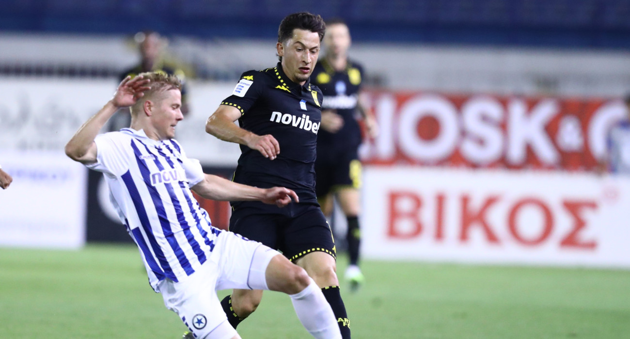 Ο Ολίμπιου Μορουτσάν με τον Άρη / Πηγή Eurokinissi