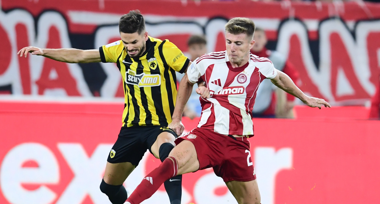 Φάση από το Ολυμπιακός - ΑΕΚ / Πηγή: Eurokinissi