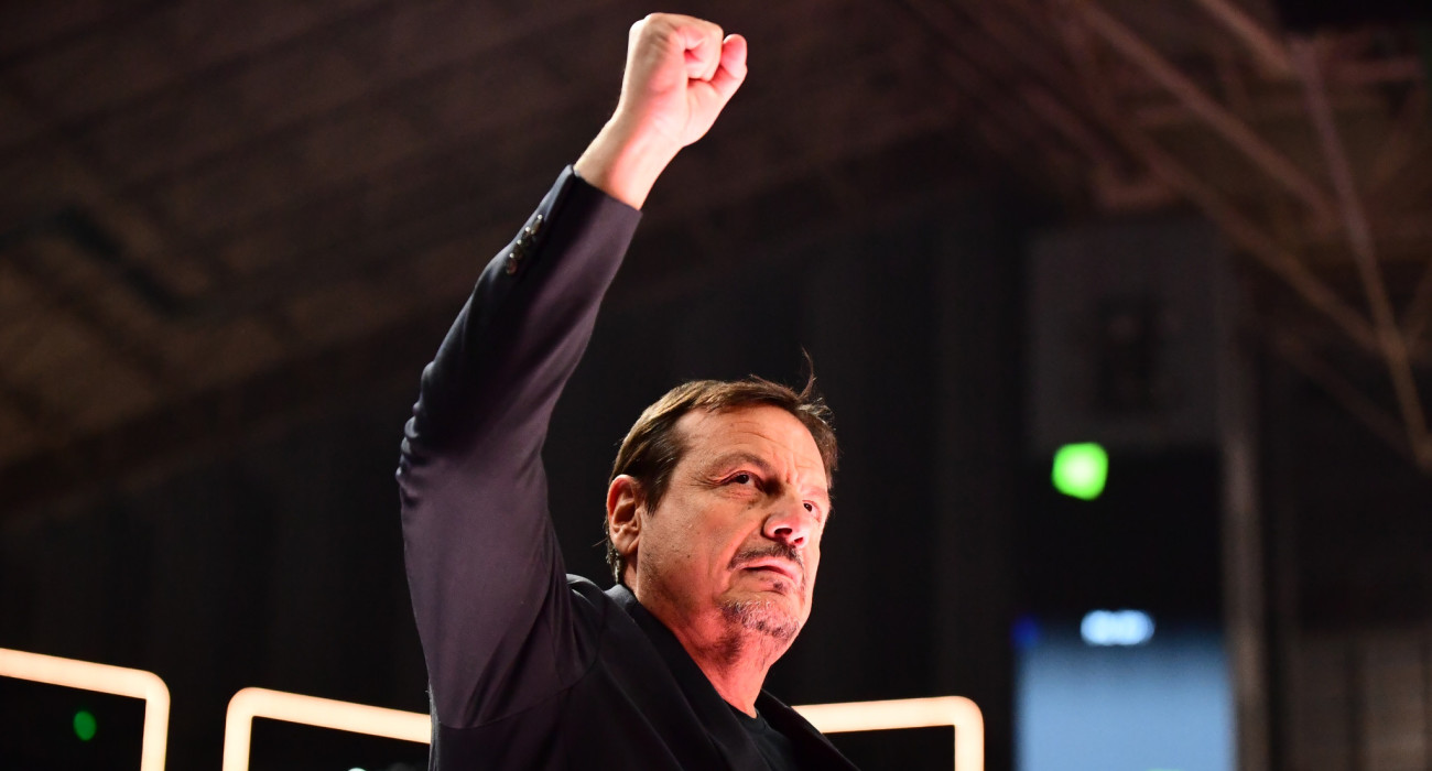 Ο ψυχωμένος Εργκίν Αταμάν / Πηγή: Eurokinissi