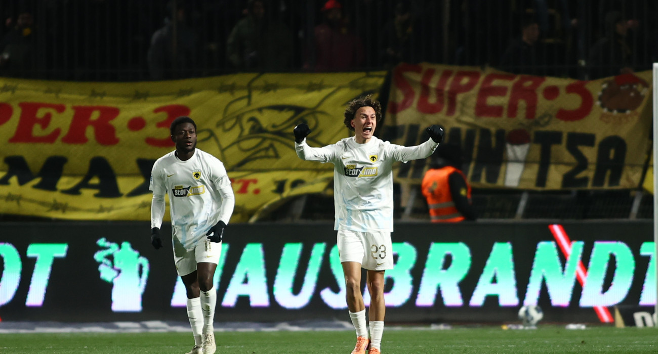 Λιούμπιτσιτς και Κοϊτά στο Άρης-ΑΕΚ / Πηγή: Eurokinissi