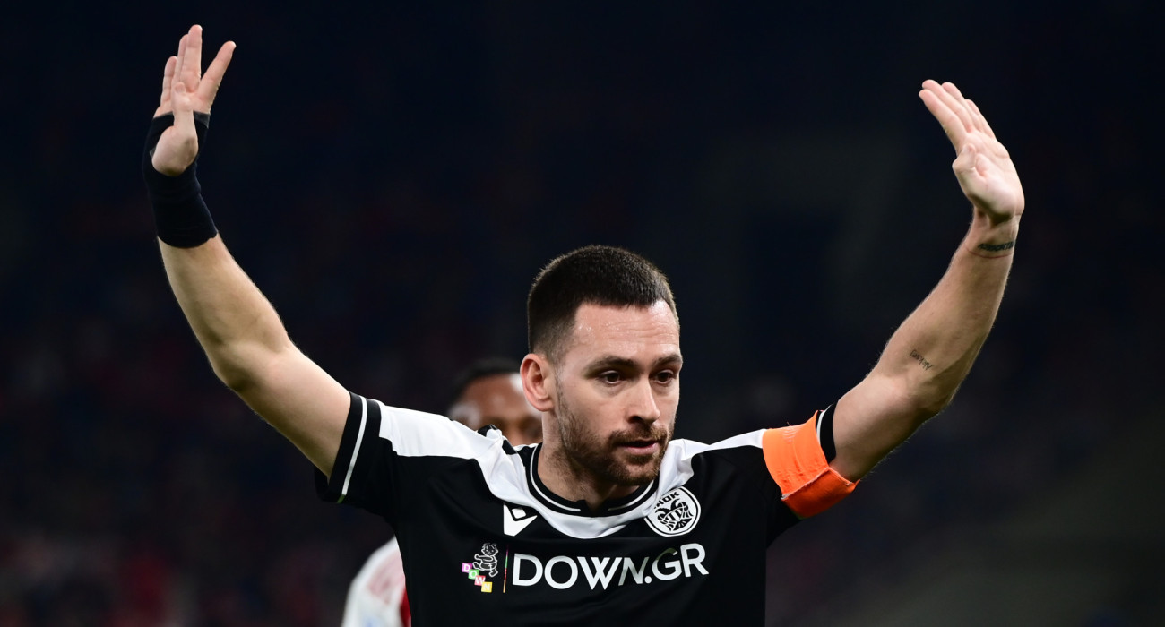 Ο Αντρίγια Ζίβκοβιτς με τον ΠΑΟΚ / Πηγή: Eurokinissi