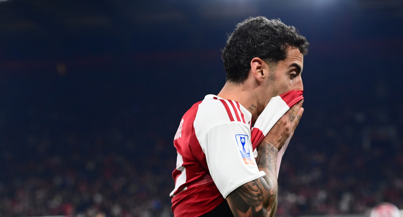 Απογοητευμένος ο Τσικίνιο στο «Γ. Καραϊσκάκης» / Πηγή: Eurokinissi