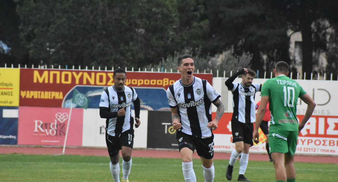 Ποδοσφαιριστές της Καλαμάτας πανηγυρίζουν / Πηγή: Eurokinissi