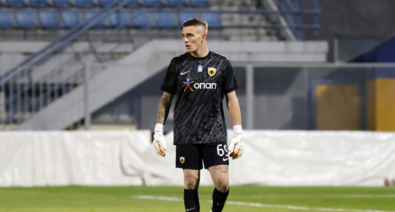 O Δημήτρης Γκούμας σε αγώνα της ΑΕΚ Β / Πηγή: Intime