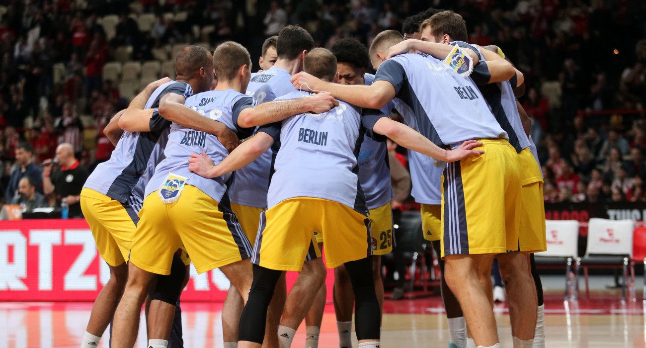 Η ΆλμπαΒερολίνου σε αγώνα της EuroLeague