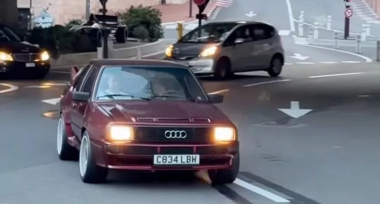 Το θρυλικό Audi του Φερνάντο Αλόνσο στους δρόμους του Μονακό / Screenshot
