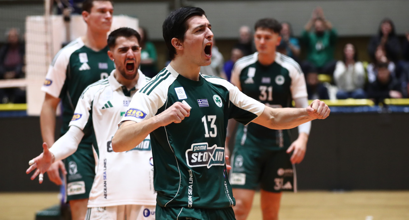 Οι παίκτες του Παναθηναϊκού πανηγυρίζουν / Πηγή: Intime