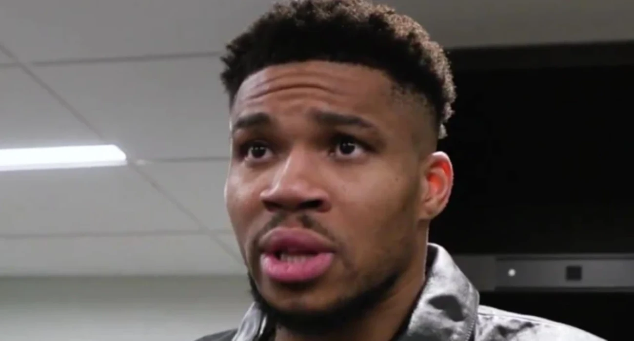 Ο Γιάννης Αντετοκούνμπο/printscreen