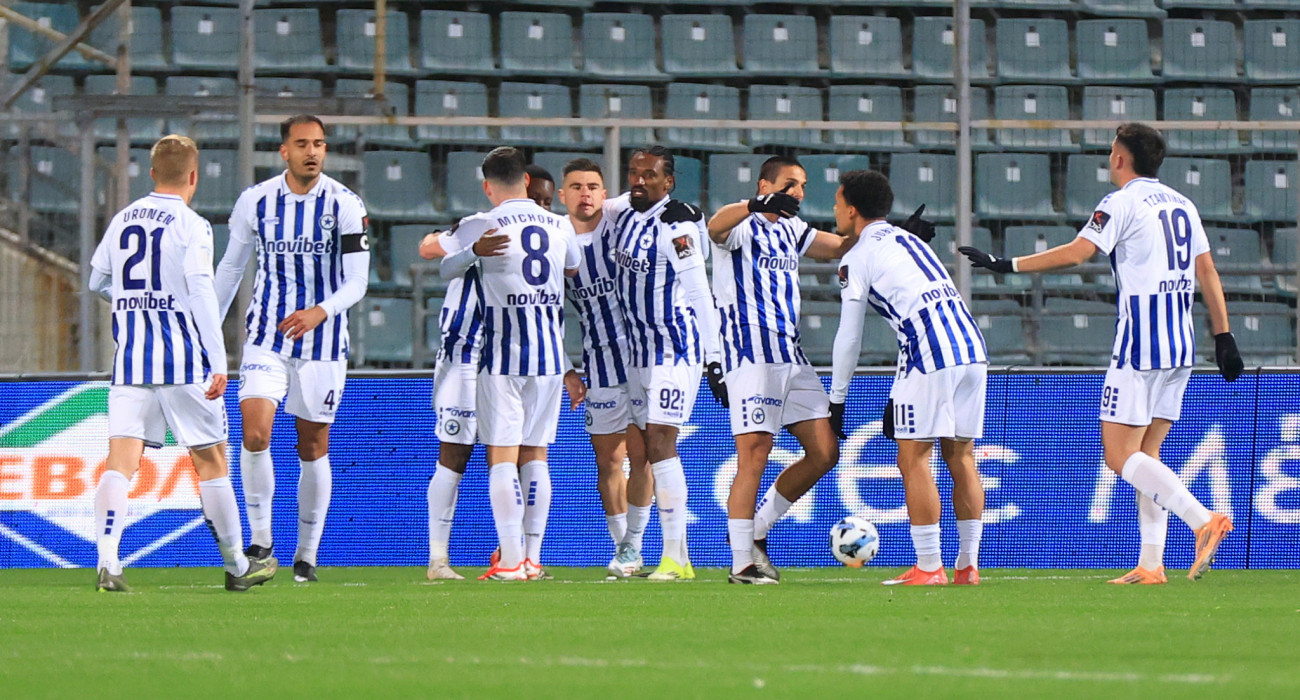 Πανηγυρική φάση από το γκολ του Ατρομήτου / Πηγή: Intime