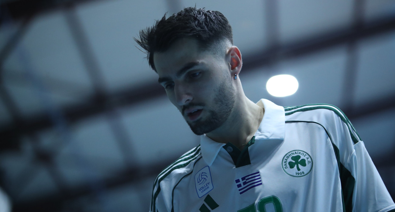 Ο Άρης Χανδρινός σε αγώνα του Παναθηναϊκού / Πηγή: Intime