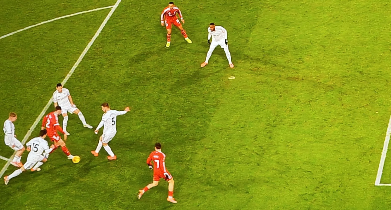 Η φάση του γκολ του Βιρτς κόντρα στη Φούλαμ / Screenshot