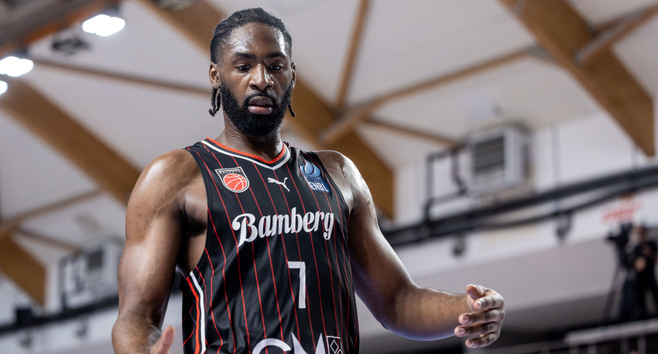 Ο Κισόν Φιζέλ με τη φανέλα της Μπάμπεργκ, Πηγή: Foto Olimpik/NurPhoto via Getty Images/Ideal Images