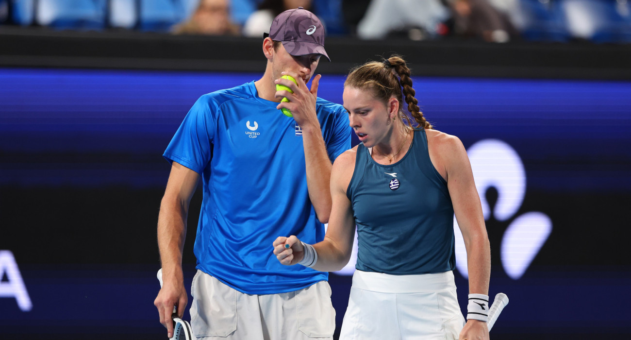 Στέφανος Σακελλαρίδης και Δέσποινα Παπαμιχαήλ / Πηγή: Paul Kane/Getty Images