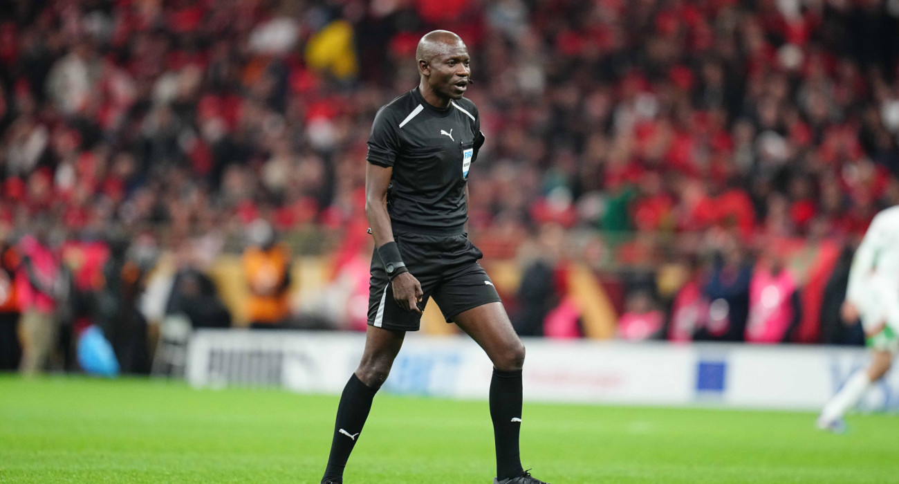 Ζαν Ζακ Εντάλα έγινε το απόλυτο viral στον τελικό ανάμεσα στο Μαρόκο και την Σενεγάλη / Photo by Ulrik Pedersen/NurPhoto via Getty Images