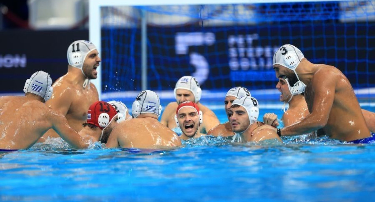 Η Εθνική πόλο ανδρών / Πηγή: ΚΟΕ / Αναστασία Καρεκλά