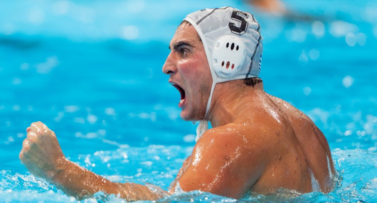 Ο Στέλιος Αργυρόπουλος-Κανακάκης σε πανηγυρισμό του / Πηγή: ΚΟΕ / Αναστασία Καρεκλά