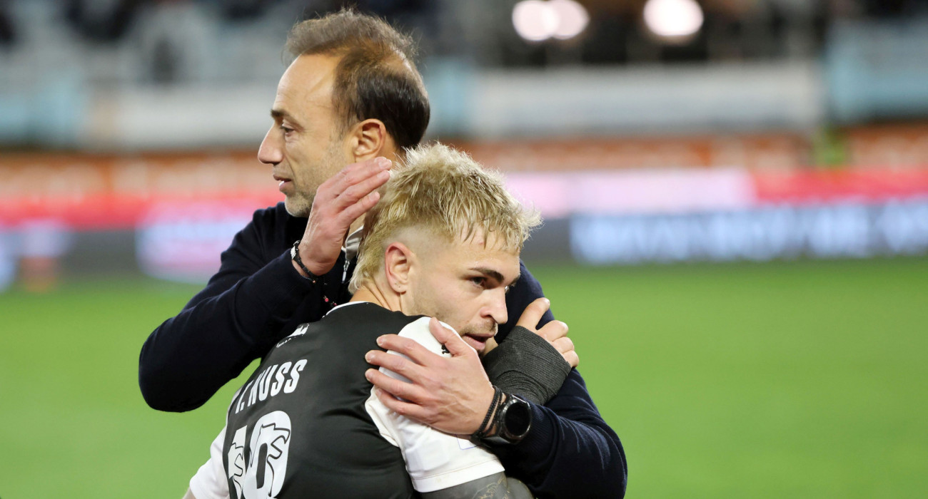 Ο Χρήστος Κόντης με τον Τιάγκο Νους / Πηγή: Intim