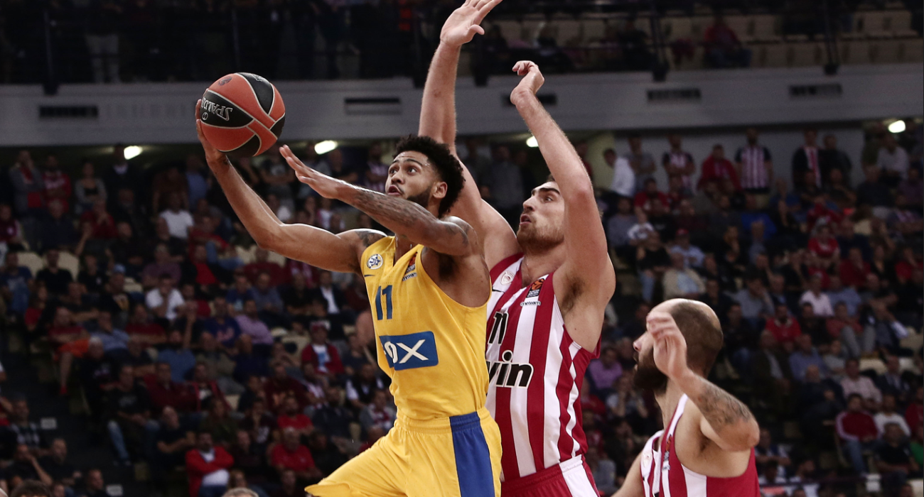 Ο Τάιλερ Ντόρσει με την φανέλα της Μακάμπι Τελ Αβίβ / πηγή: intime