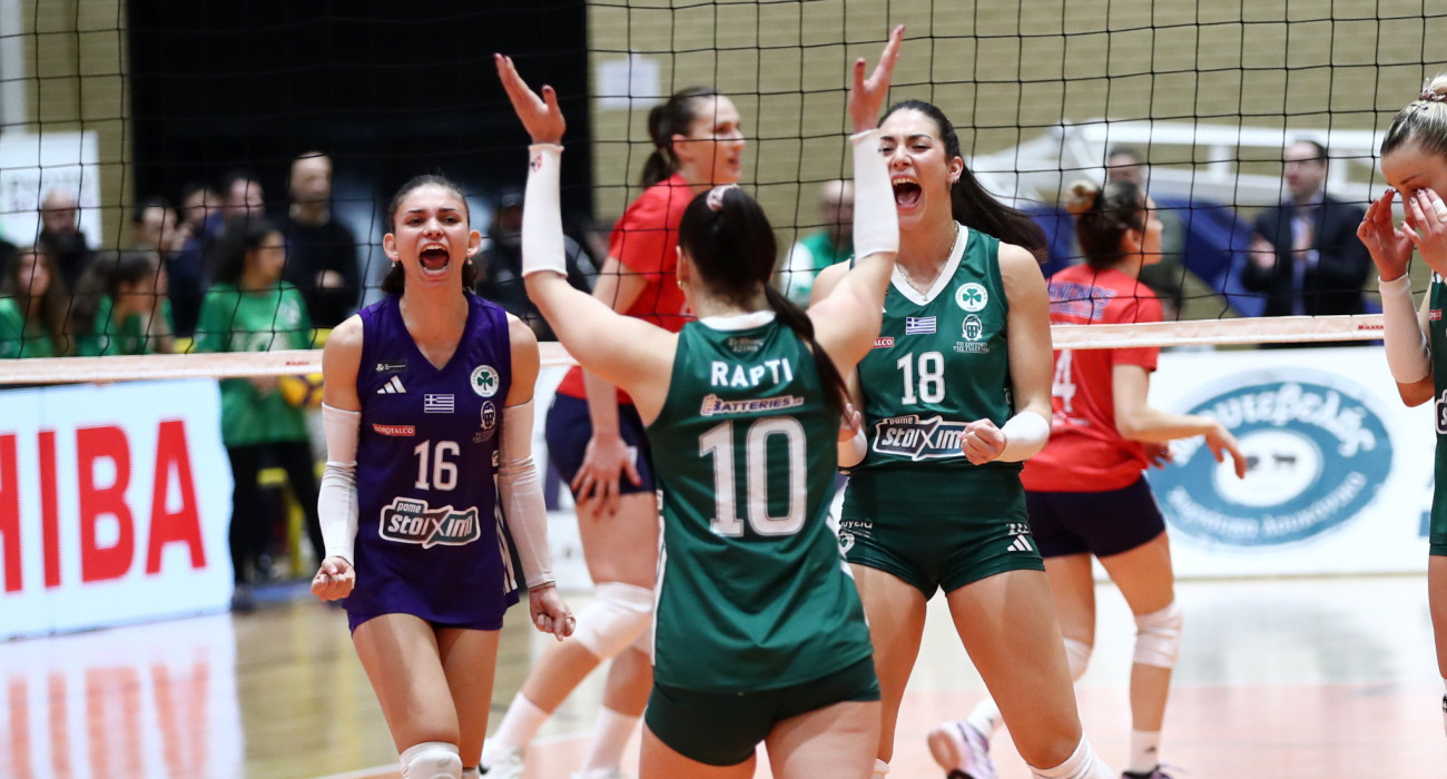 Πανηγυρική φάση από τον αγώνα του Παναθηναϊκού / Πηγή: Intime