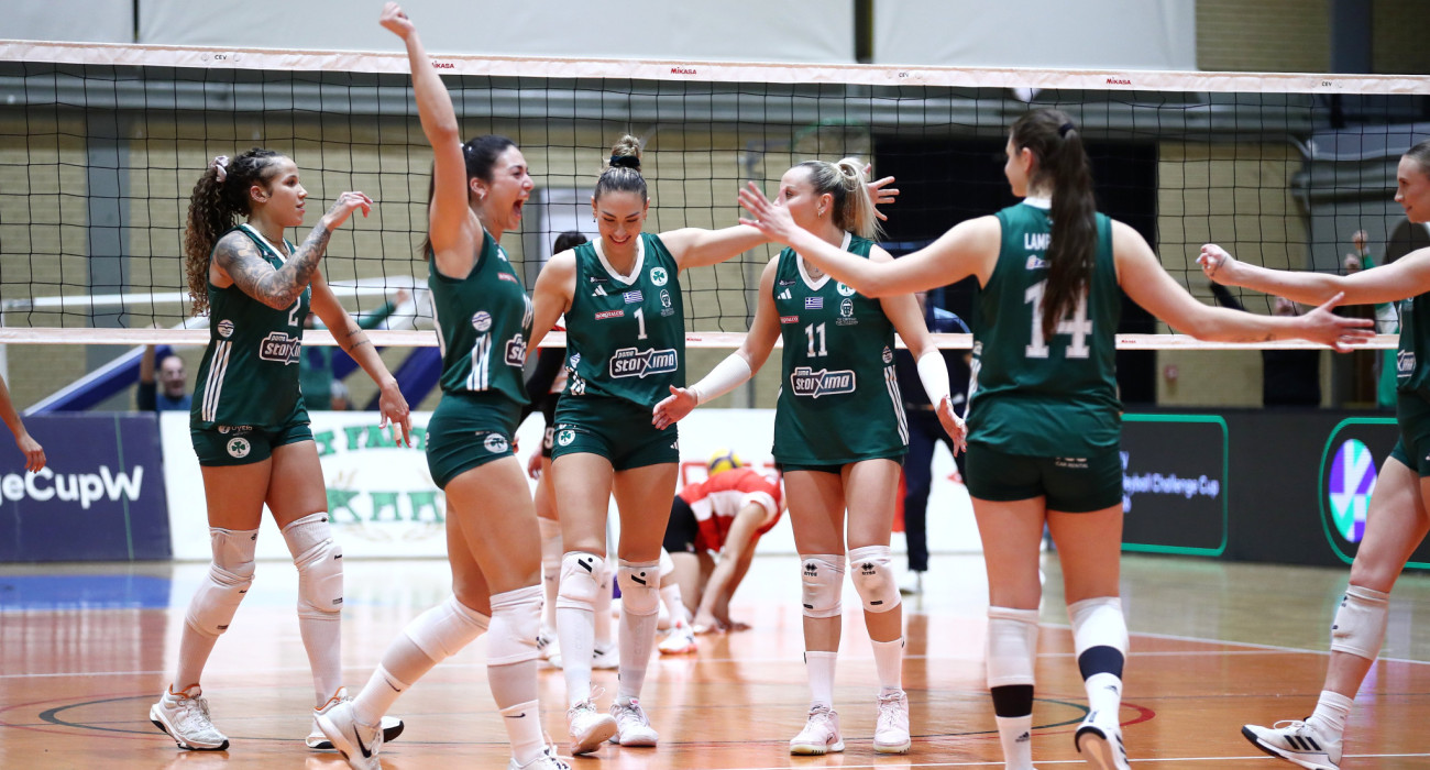 Πανηγυρική φάση από τον αγώνα του Παναθηναϊκού / Πηγή: Intime