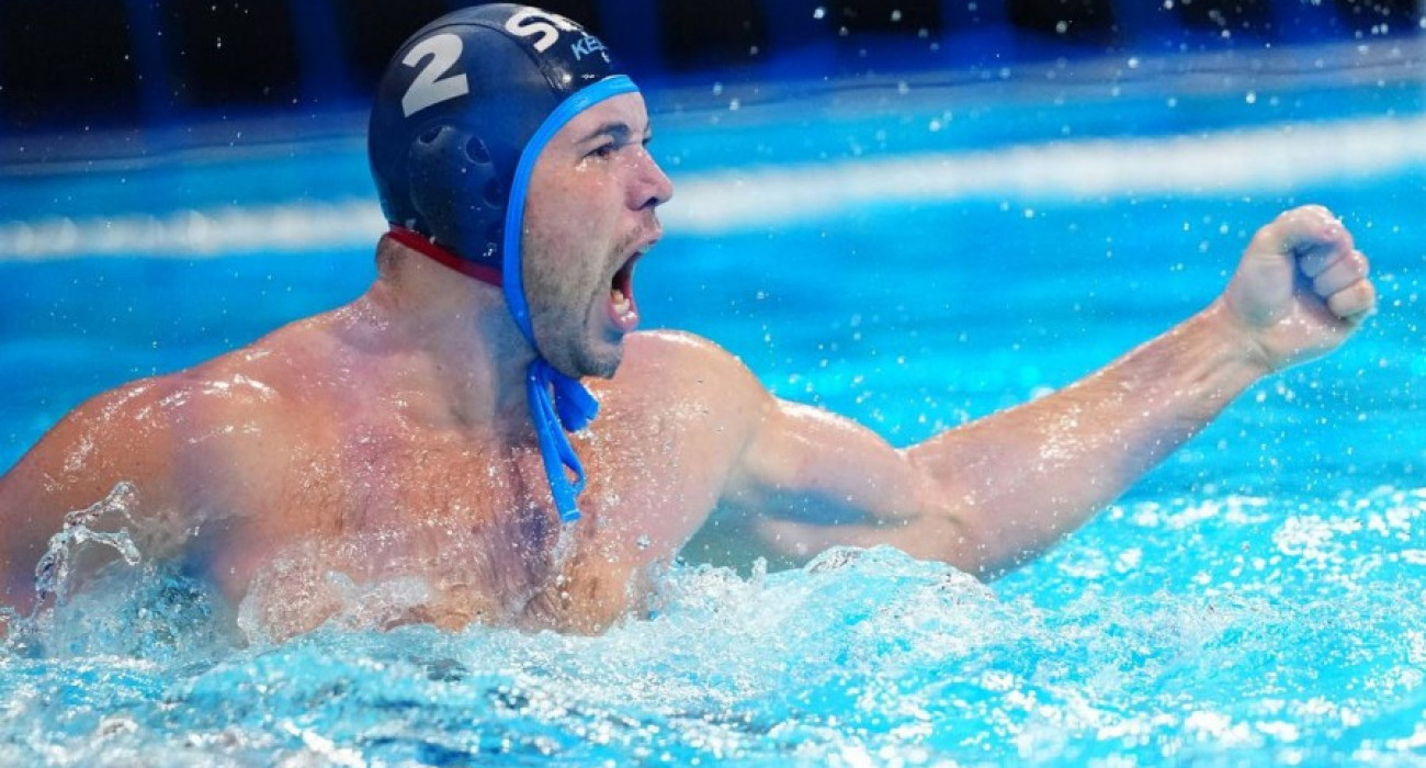 Πανηγυρισμός του Σέρβου Ντούσαν Μάντιτς / Πηγή: ΚΟΕ