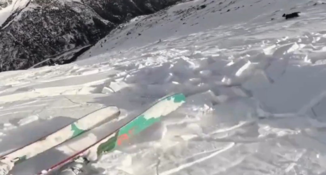 Η τρομακτική στιγμή της Ισπανίδας στα Πυρηναία Όρη / Screenshot