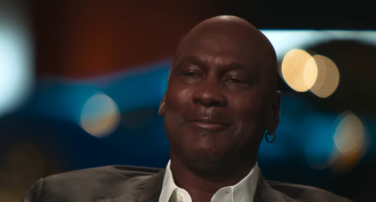 Ο Μάικλ Τζόρνταν σε στιγμιότυπο από την συνέντευξή του στο NBC / Screenshot