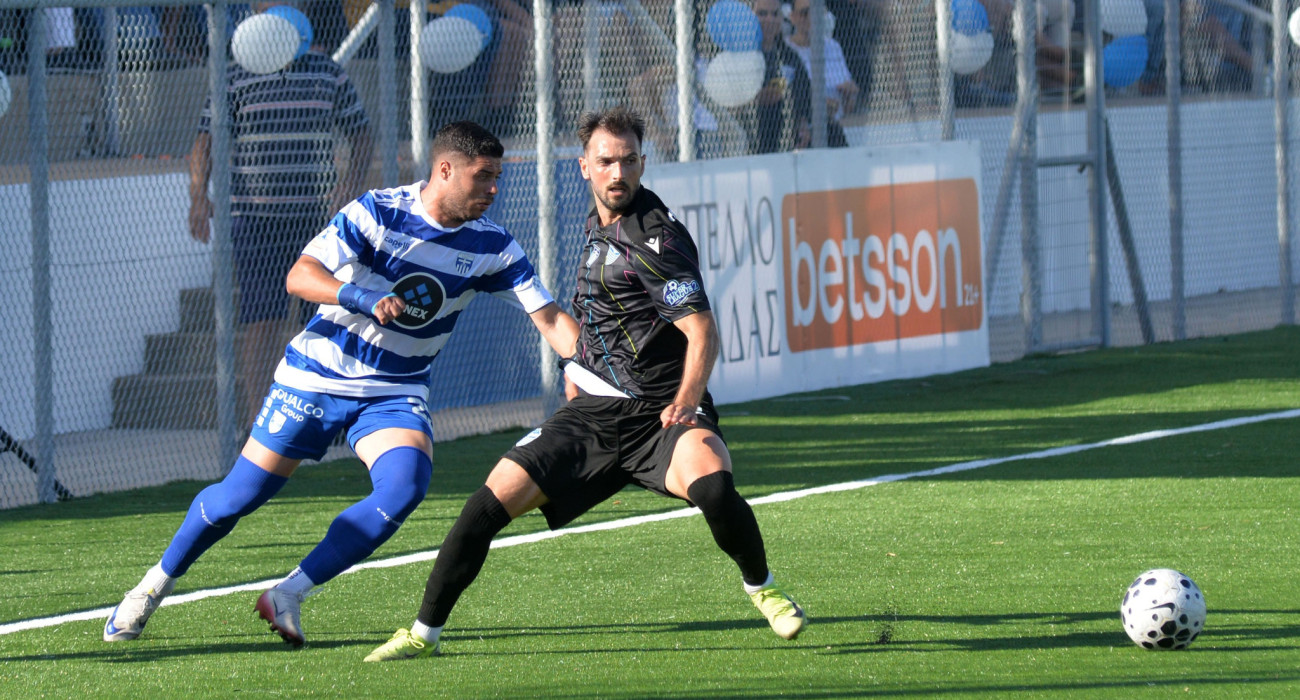 Στιγμιότυπο της αναμέτρησης Ελλάς Σύρου - Αιγάλεω / Πηγή: Intime