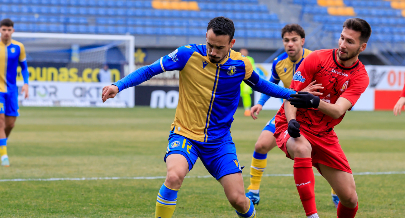 Στιγμιότυπο από την αναμέτρηση Αστέρας Β Aktor - Καμπανιακός / Πηγή: Eurokinissi