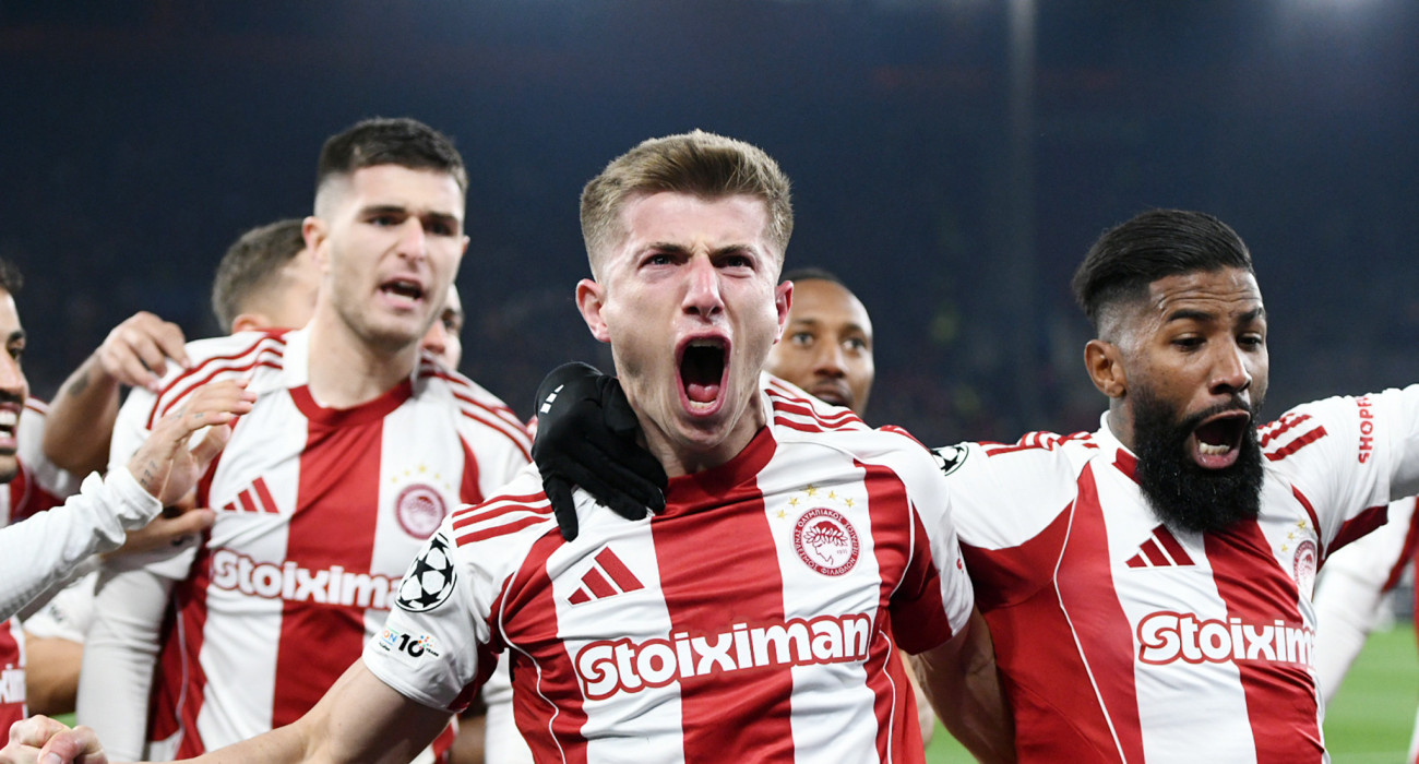 Ο πανηγυρισμός του Κοστίνια κόντρα στη Λεβερκούζεν / Πηγή: Intime