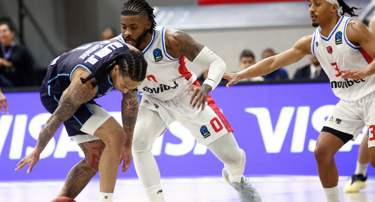 Στιγμιότυπο από το παιχνίδι ανάμεσα σε Πανιώνιο και Τουρκ Τέλεκομ για το EuroCup, Πηγή: Intime