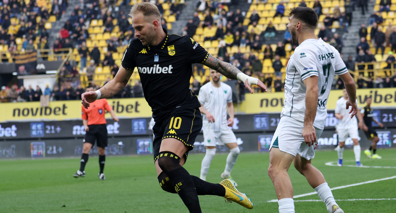 Ο Ράτσιτς στον αγώνα με τον Λεβαδειακό/Πηγή: Intime