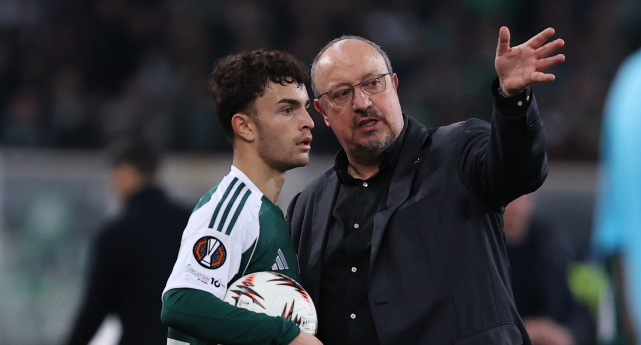 Ο Σκαρλατίδης στο ντεμπούτο του με τον Παναθηναϊκό / Πηγή: InTime