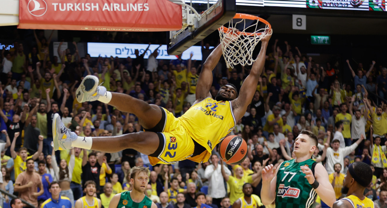 1.184 ημέρες πέρασαν από την τελευταία επίσκεψη του Παναθναϊκού στη... φυσική έδρα της Μακάμπι / Πηγή: Eurokinissi