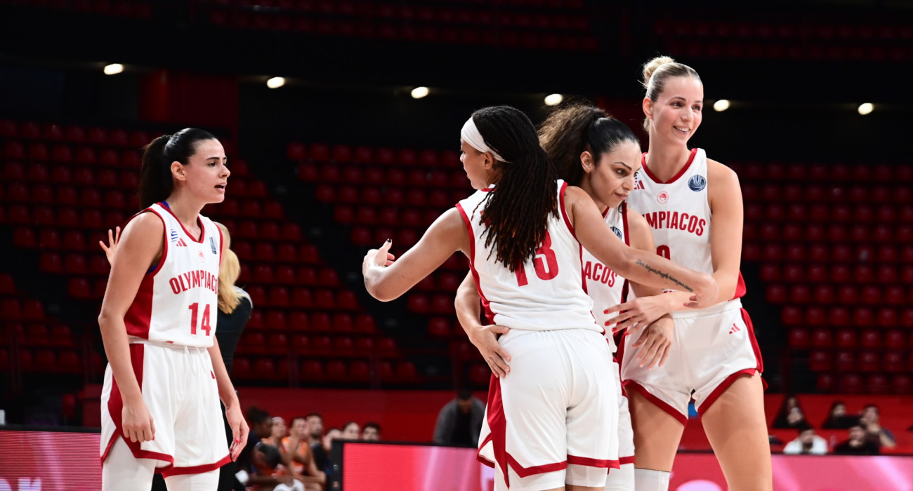 Η ομάδα του Ολυμπιακού / Πηγή: Eurokinissi