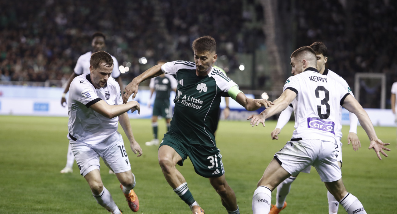 Στιγμιότυπο από το Παναθηναίκός - ΠΑΟΚ / Πηγή: Eurokinissi